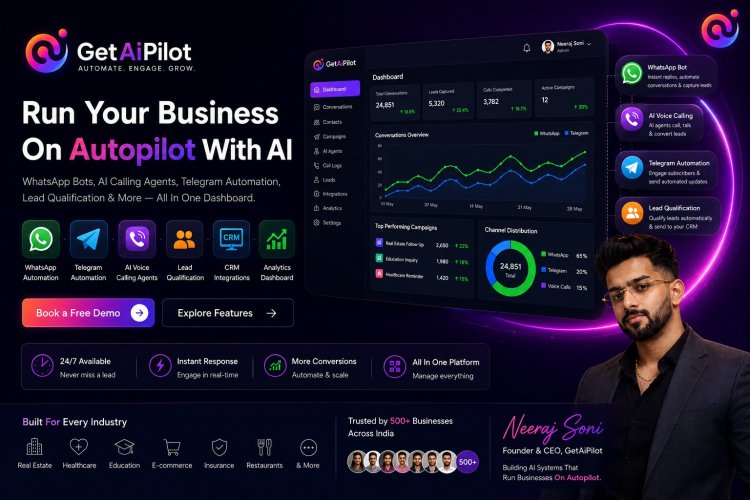 GetAiPilot: Revolutionizing Business Automation with AI-Powered WhatsApp, Telegram & Voice Solutions